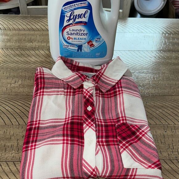 Rails ‘Hunter’ Plaid Shirt 👚 in Raspberry & White SOFT Pocket. - Picture 17 of 17